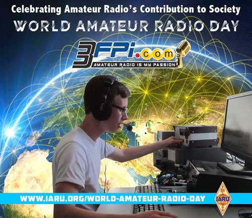 World Amateur Radio Day EG5WRD 2021 for YC3FPI